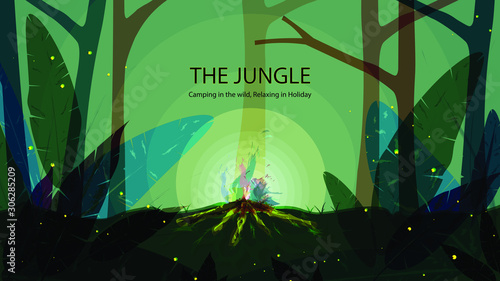 The Jungle - Camping in holiday - Relaxing in the wild