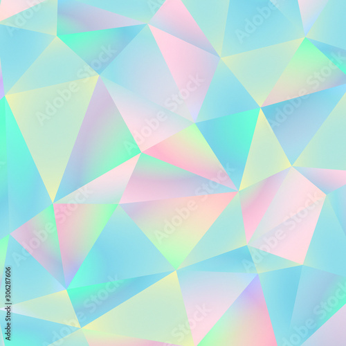 Abstract Geometric Holographic Background