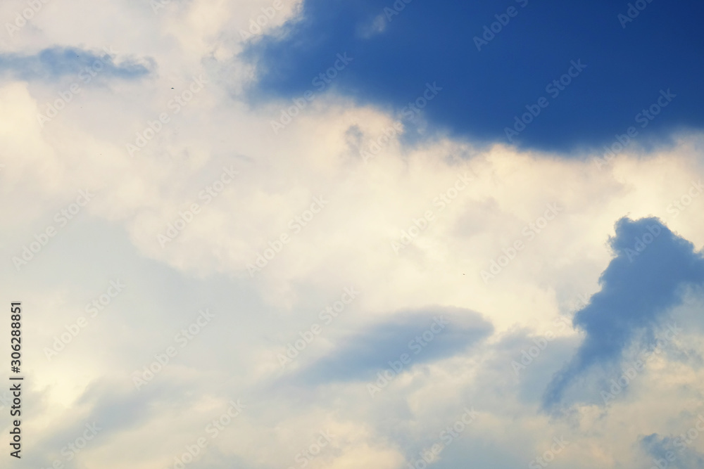Close up of clouds abstract as background