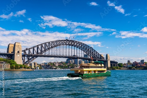 The great view around Harbour Bridge in Sydney