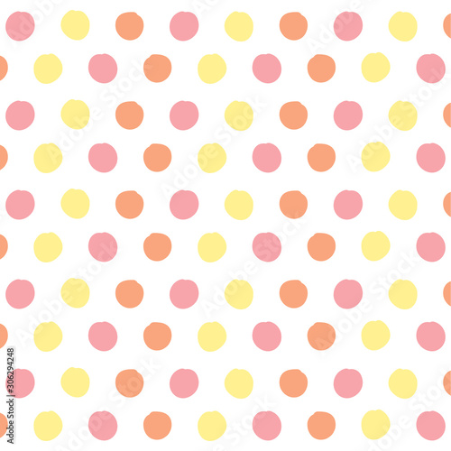 Various dot pattern, Illustrated image