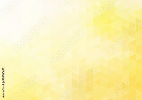 Yellow geometric abstract background
