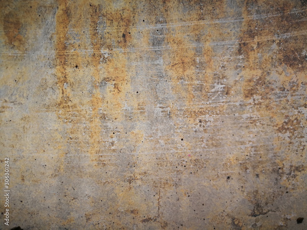 Concrete  old  wall  background  with  copy  space.