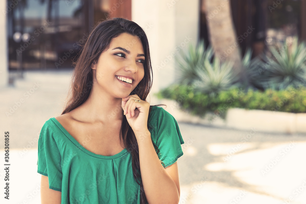 Beautiful latin american young adult woman with long dark hair Beautiful latin american young adult woman with long dark hair