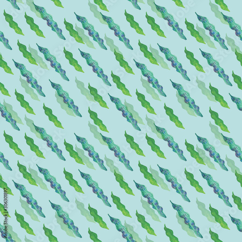 seaweed composed in a pattern