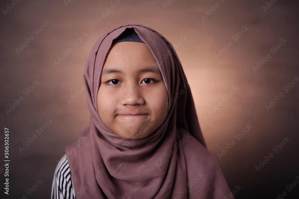 Happy Muslim Girl Happy Muslim Girl