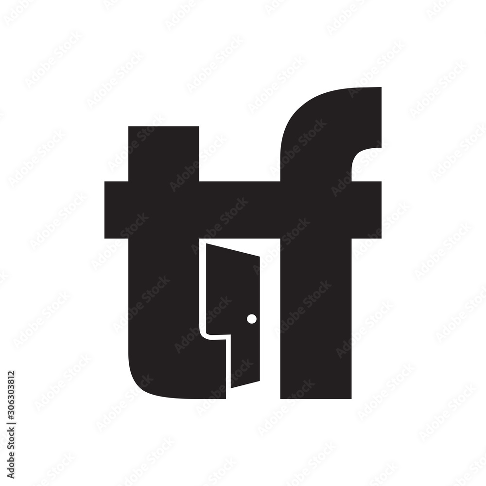 Obraz premium TF Home Logo