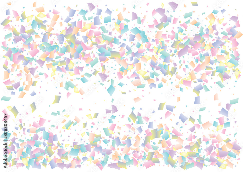 Festive color rectangle confetti background. Abstract frame confetti texture for holiday, postcard, poster, website, carnival, birthday, children's parties. Cover confetti mock-up. Wedding card layout Festive color rectangle confetti background. Abstract frame confetti texture for holiday, postcard, poster, website, carnival, birthday, children's parties. Cover confetti mock-up. Wedding card layout