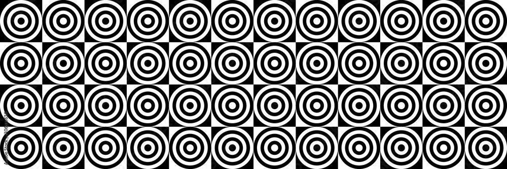 Wide background with a geometric ornament of a chess old style for board games, interior design. Seamless template. Wide background with a geometric ornament of a chess old style for board games, interior design. Seamless template.