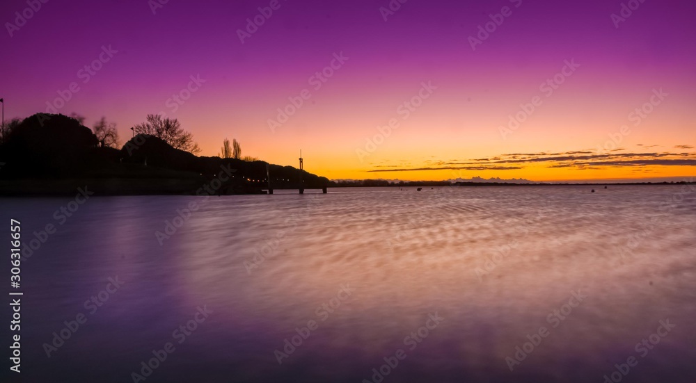 Coucher de soleil à La Grande Motte