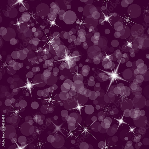 The seamless background stars. Vector illustration