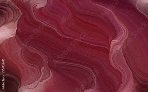 smooth swirl waves background design with old mauve, rosy brown and antique fuchsia color