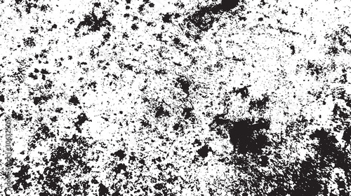 Black and white vintage grunge futuristic background. Suitable to create unique overlay textures with the effect of scratching, breaking, antiquity and old materials.