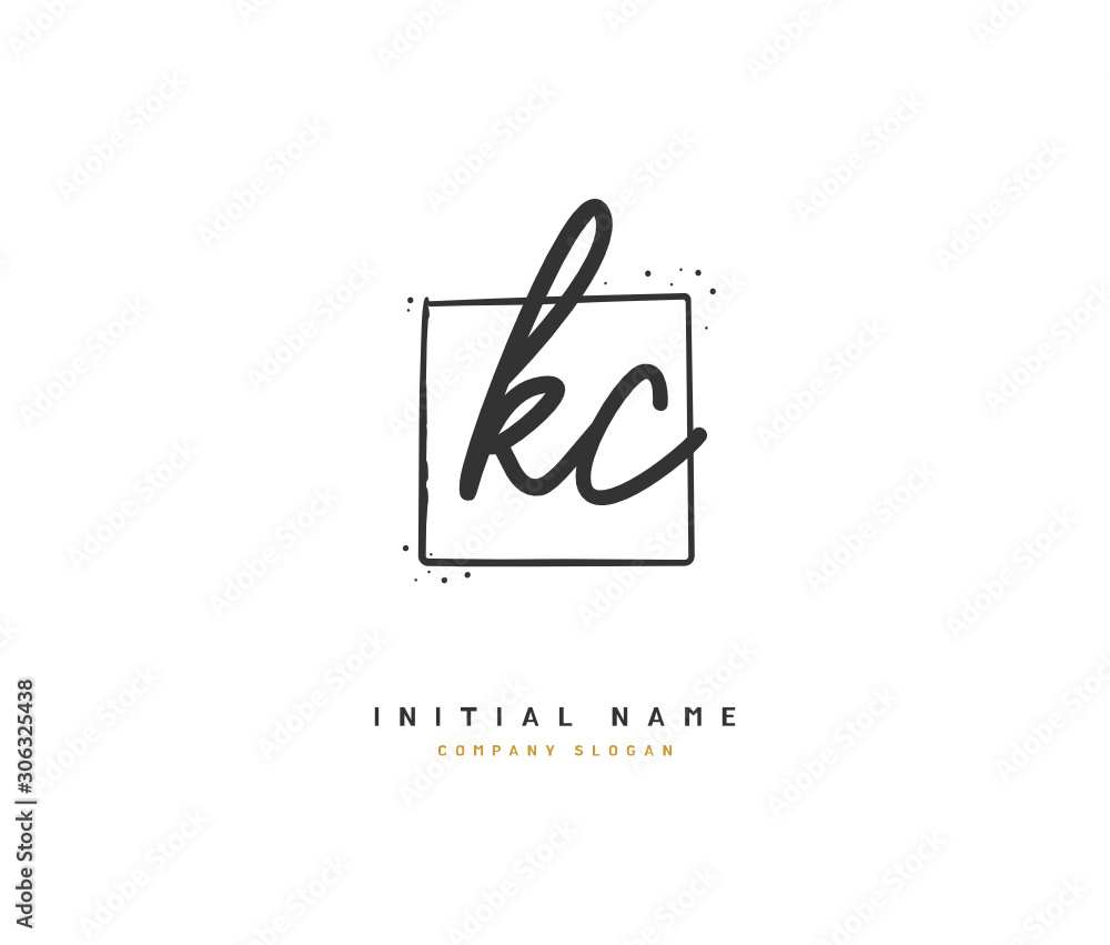 K C KC Beauty vector initial logo, handwriting logo of initial signature, wedding, fashion, jewerly, boutique, floral and botanical with creative template for any company or business. K C KC Beauty vector initial logo, handwriting logo of initial signature, wedding, fashion, jewerly, boutique, floral and botanical with creative template for any company or business.