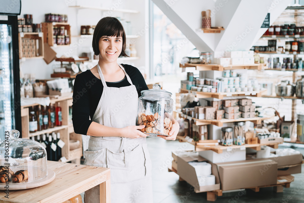 Small business owner. Seller of zero waste shop.