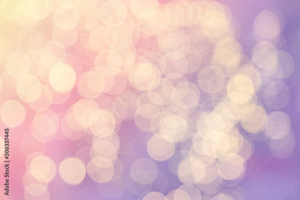 abstract background with bokeh