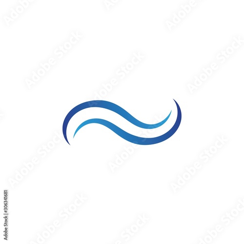 Water nature logo and symbols template icons app