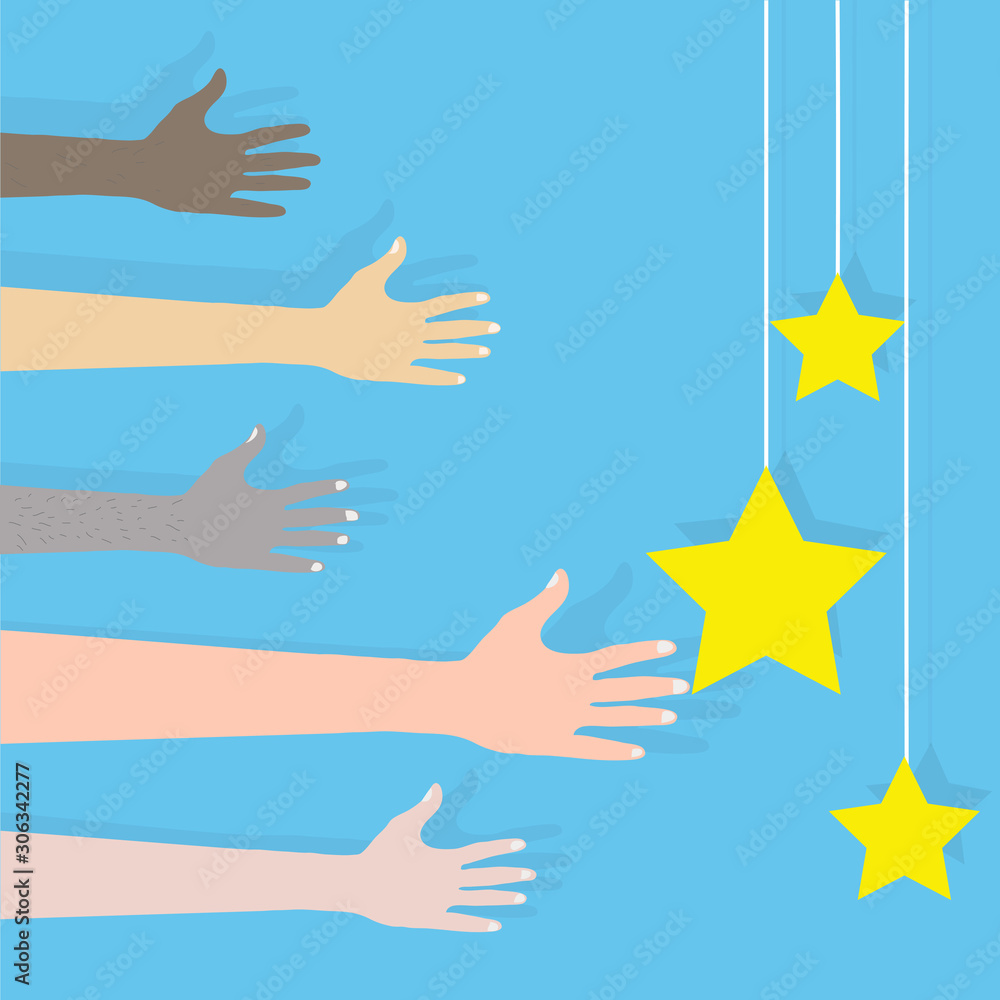 Reach for the star Reach for the star