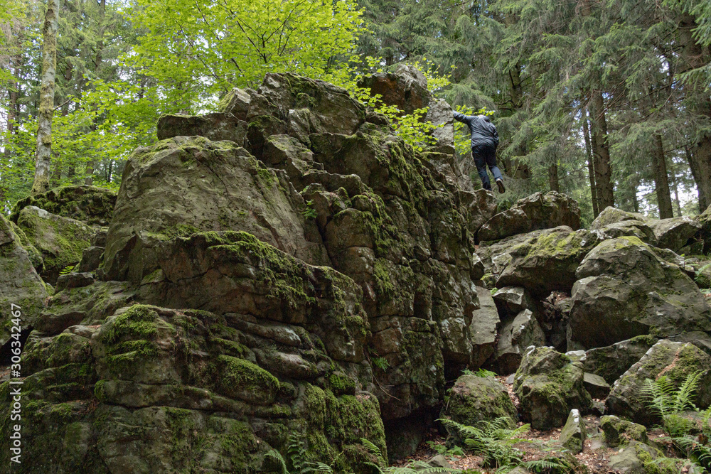 Kleiner Teufelsstein, Bad Marienberg Kleiner Teufelsstein, Bad Marienberg