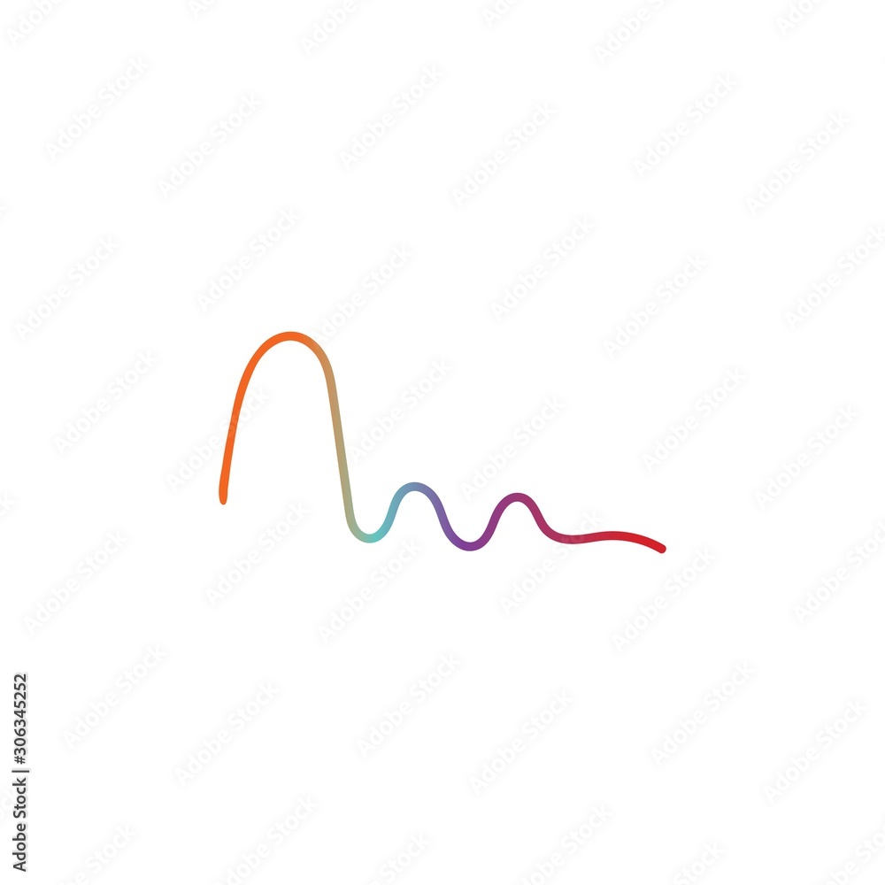 music wave logo or symbol tempalte music wave logo or symbol tempalte