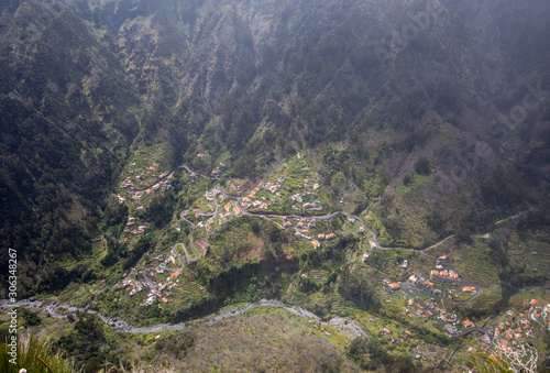 Valley of the Nuns, Curral das Freiras on Madeira Island, Portugal