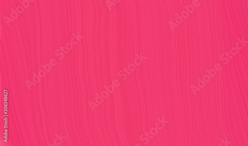 modern soft curvy waves background illustration with moderate pink, pastel red and crimson color