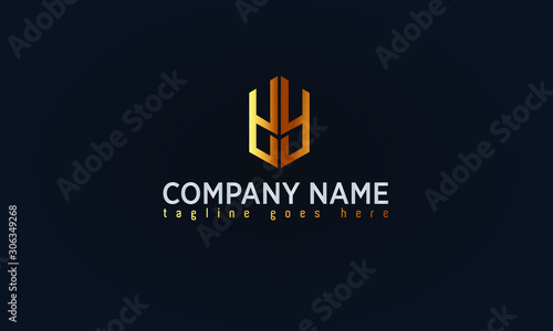 Company Gold Logo Design, Luxury Gold Concept Logo,