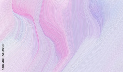 modern soft swirl waves background illustration with thistle, plum and pastel pink color