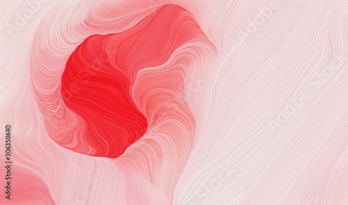 modern soft curvy waves background illustration with baby pink, pastel pink and crimson color
