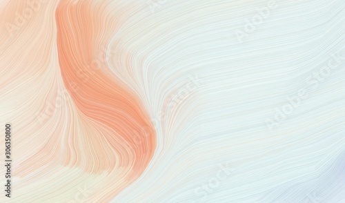 smooth swirl waves background design with beige, lavender and light salmon color