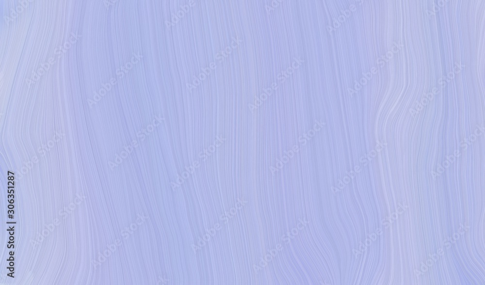 Obraz premium modern waves background illustration with light steel blue, lavender blue and light pastel purple color