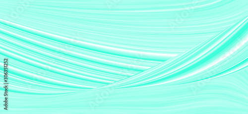 Light green color with the effect of 3d, beautiful background for wallpaper. Texture of waves and divorces of abstract shapes, a template for various purposes.