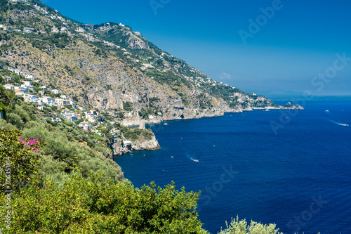 Costiera Amalfitana, Italy, the coast at summer: Praiano