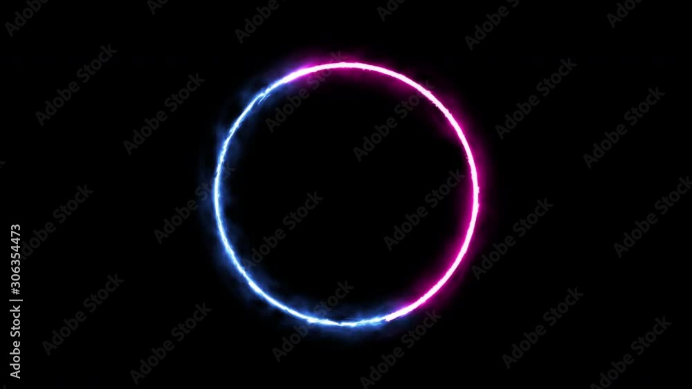4k Loading Circle loop on Black background 4k Loading Circle loop on Black background