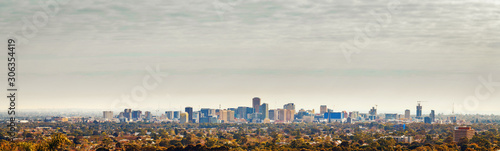 Adelaide City skyline panorama