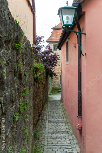 lane in the old town