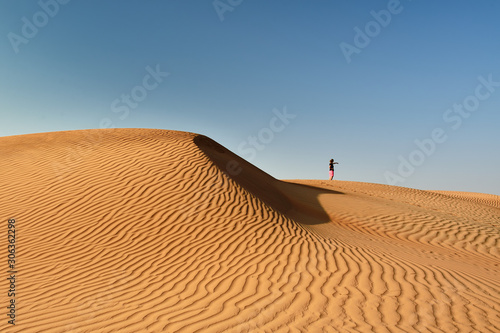 Oman desert landscape of desert photo