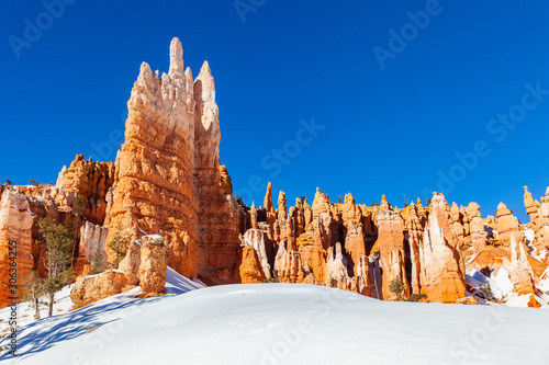 Wallpaper Mural Bryce Canyon national park hoodoo in the winter Torontodigital.ca