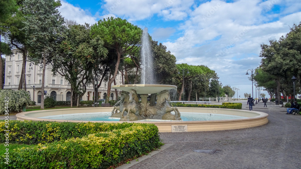 Rimini is a popular resort in Italy