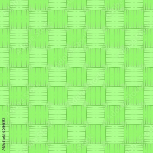 Woven bamboo pattern seamless texture. Wicker basket background. Concept of Reduce global warming. vector illustration flat design.