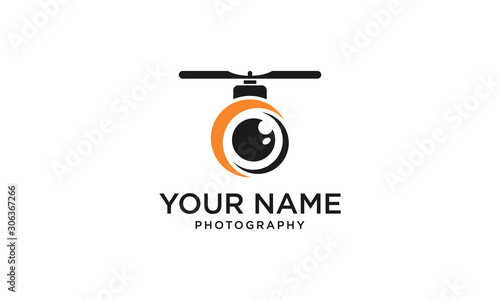 Drone Logo Icon Design