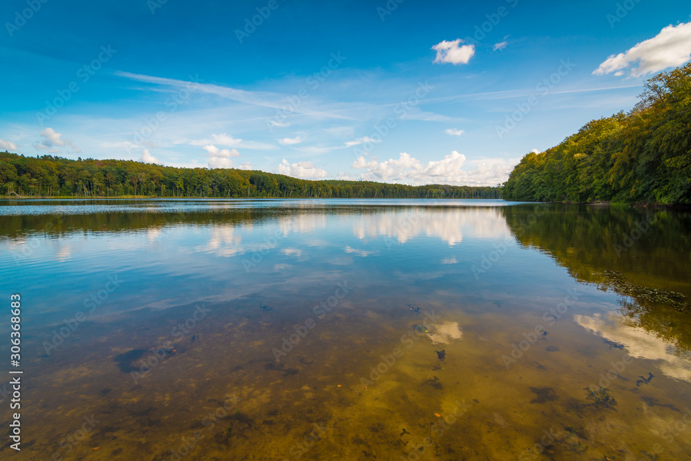 Obraz premium Sommer am See - Wolgastsee auf Usedom