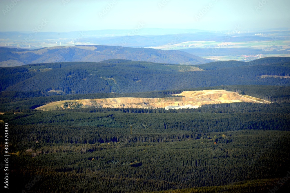 der Brocken im Harz, zum Gipfel