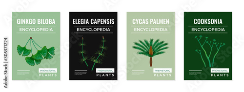 Ancient Plants Posters Set