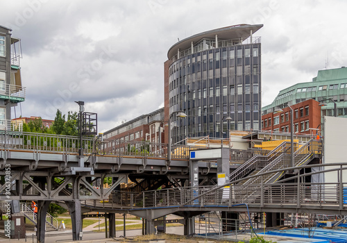 Hamburg city view