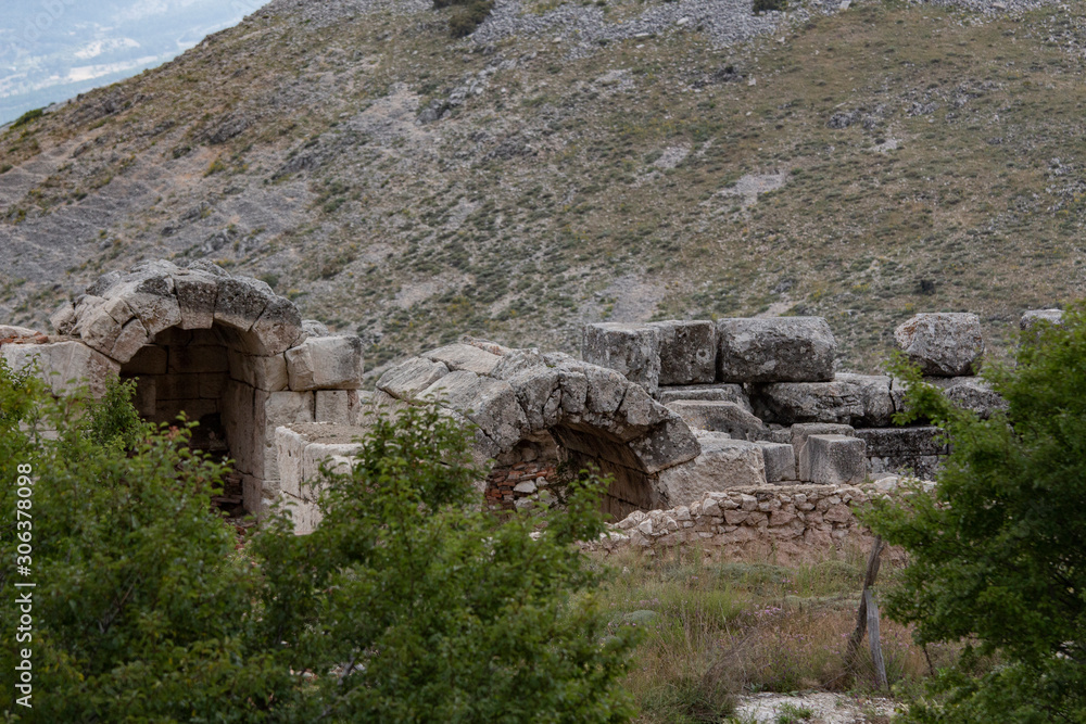 Sagalassos ruins is an archaeological site, Burdur, Turkey