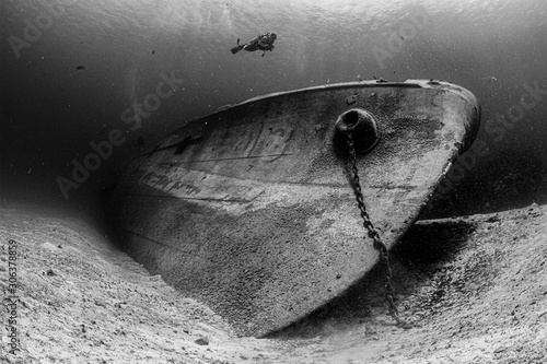Photography ship wreck