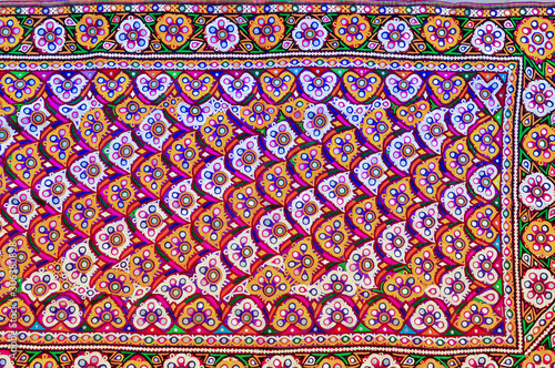 Handmade embroidery,embroidery background full frame,,ukrUkrainian embroidery background,Indian culture mirror work embroider