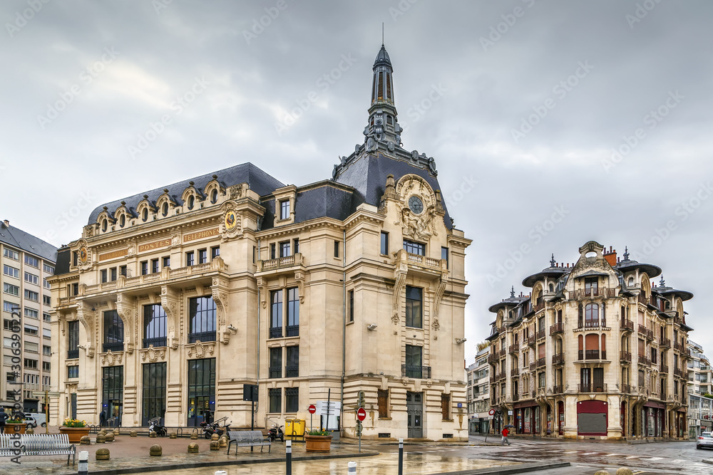 Grangier square, Dijon, France