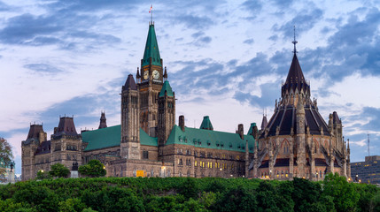 Fototapete Kanada Ottawa Parliament Hill  © Gilberto Mesquita